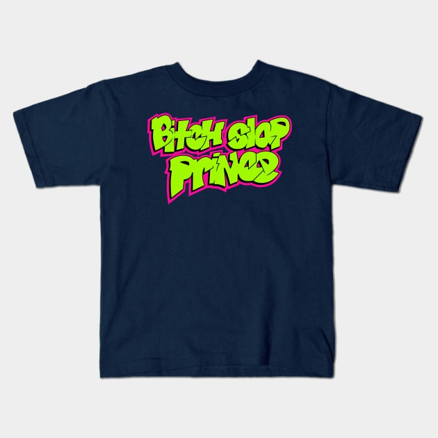 Funny Controversial Bitch Slap At The Oscars Meme Kids T-Shirt by BoggsNicolas